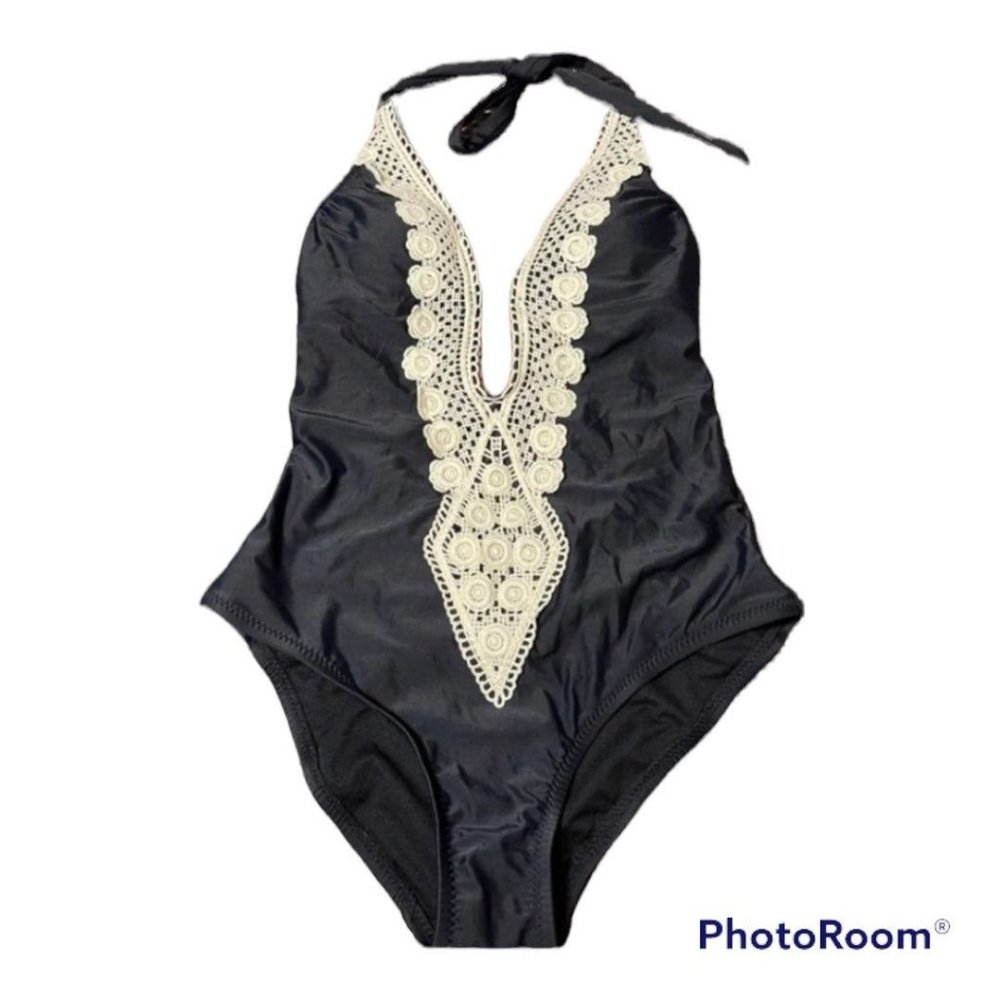 one piece swimsuit black small BagC110‎